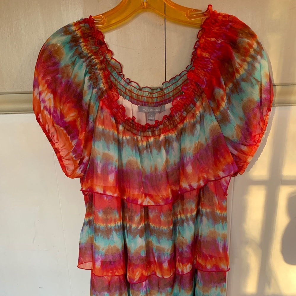 Layered colorful Blouse!